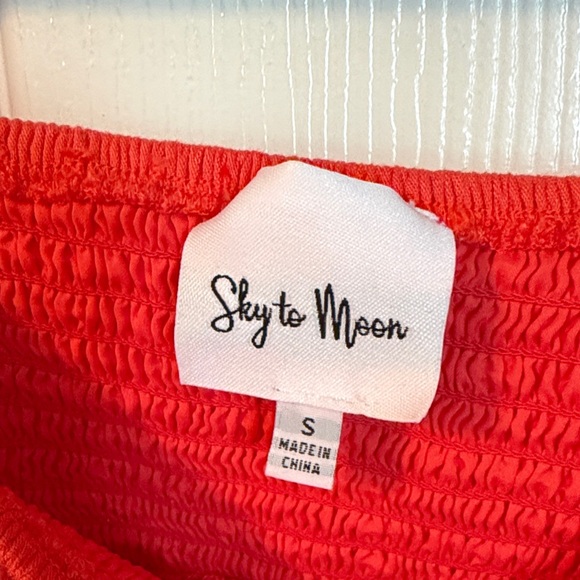 Trendy Boutique Orange Mini Dress - Picture 2 of 7